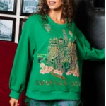 Queen of Sparkles Licensed Emerald City Green Sweatshirt