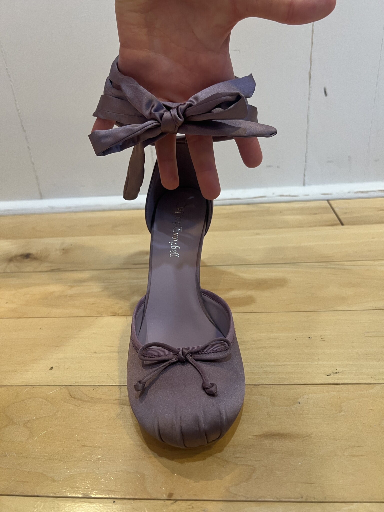 Jeffrey Campbell Mon-Cheri Lilac Satin