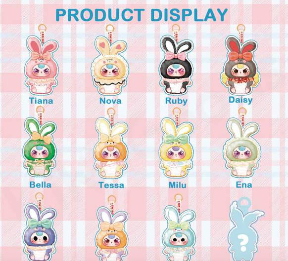 Baby Three Lily Rabbit Town V2 Plush Blind Box