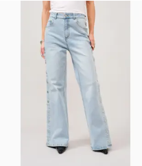 Snap Up Jeans