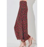 Cherry Print Maxi Skirt