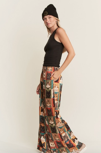 Cat Portrait Pants