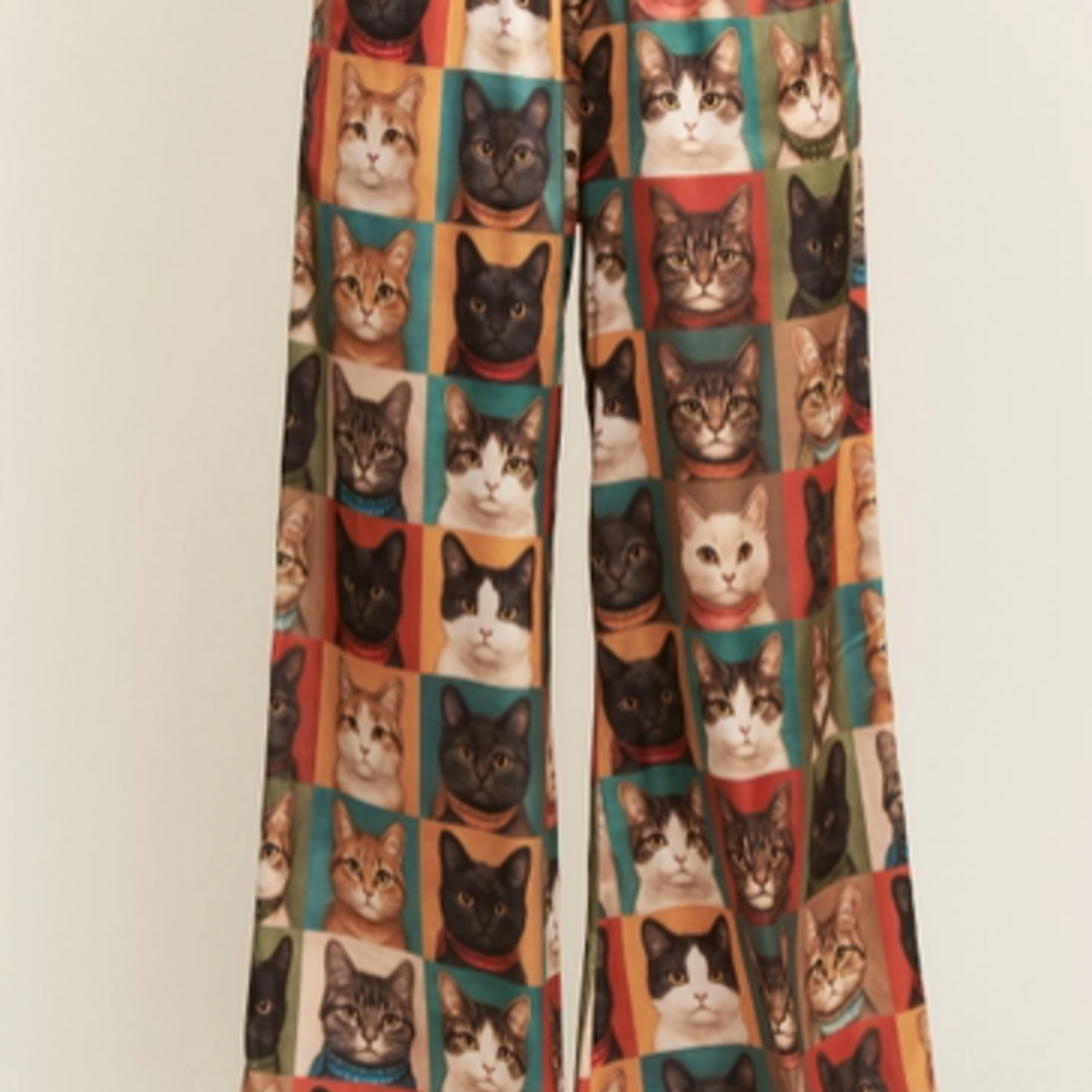 Cat Portrait Pants