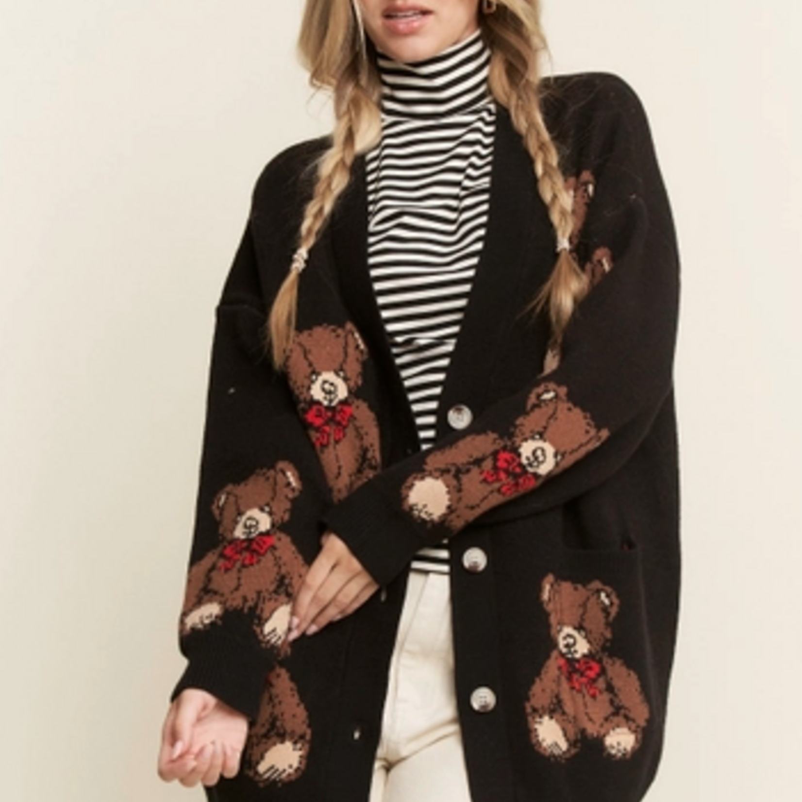 Beary Adorable Cardigan