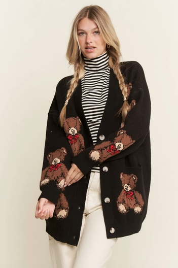 Beary Adorable Cardigan