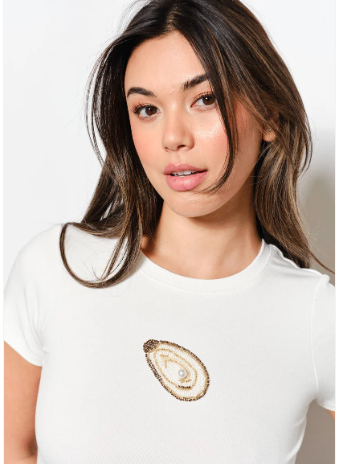 Oyster Bead Tee