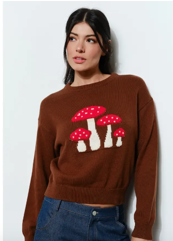 Tammy Mushroom Sweater