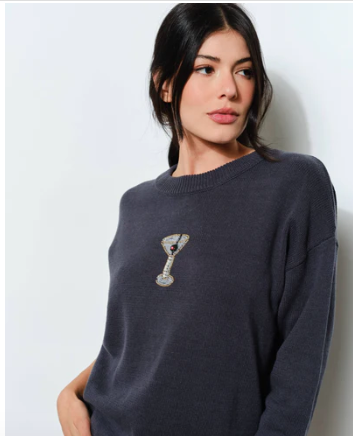 Sora Martini Bead Sweater