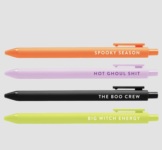 Spooky Season Halloween Pen Set