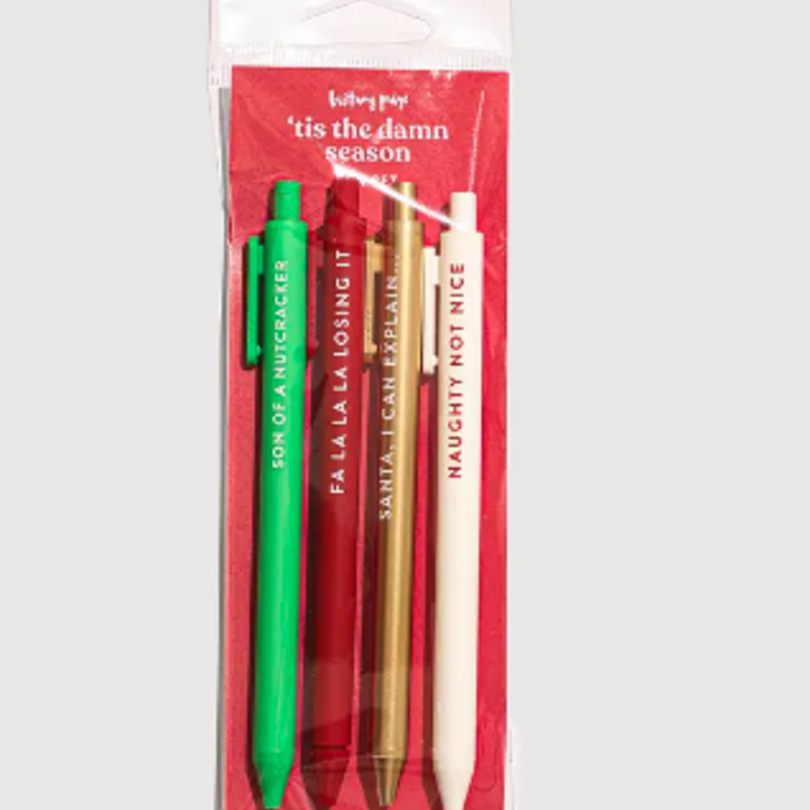 'tis the Damn Season Pen Set