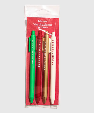 'tis the Damn Season Pen Set
