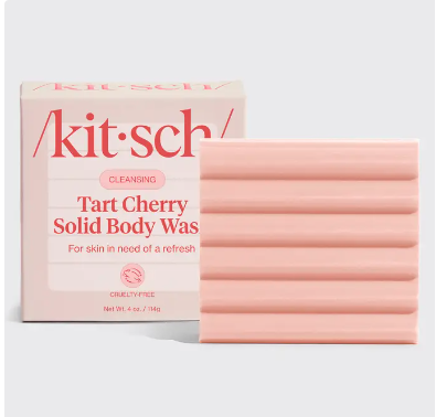Cleansing Tart Cherry Solid Body Wash