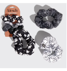 Cloud Scrunchies 3pc Set - Spiderweb