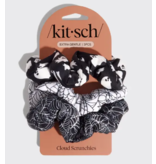 Cloud Scrunchies 3pc Set - Spiderweb