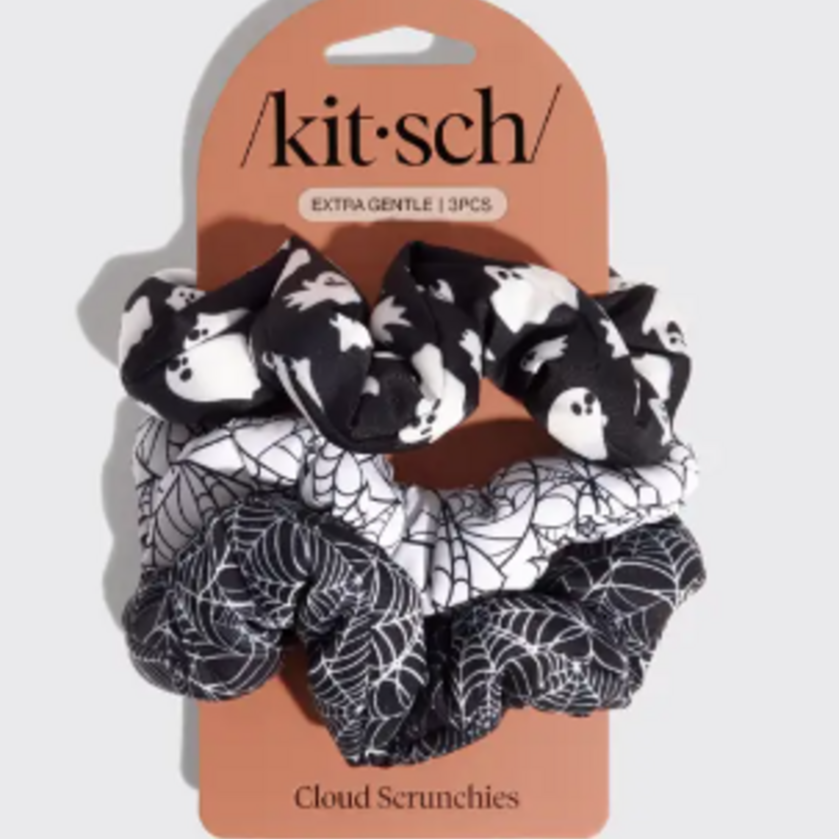 Cloud Scrunchies 3pc Set - Spiderweb