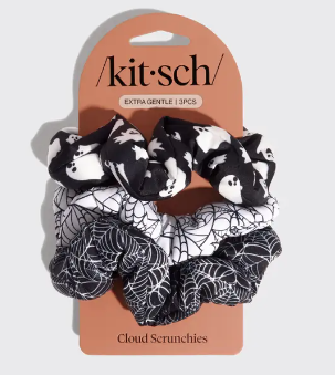 Cloud Scrunchies 3pc Set - Spiderweb