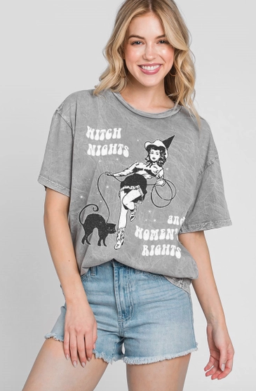 Witch Nights N Women Right Mineral Graphic Tee