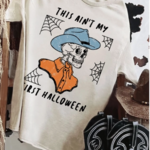 This Ain't My First Halloween Mineral Graphic Tee
