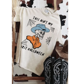 This Ain't My First Halloween Mineral Graphic Tee
