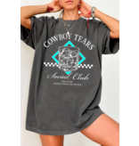 Cowboy Tears Oversized Graphic Tee