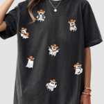 Cowboy Ghosts Oversized Graphic Tee