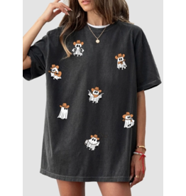 Cowboy Ghosts Oversized Graphic Tee