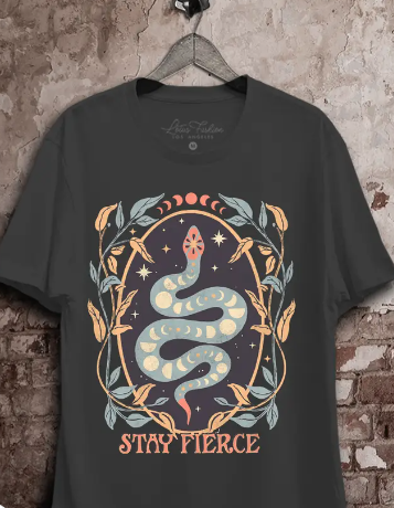 Stay Fierce Graphic Tee