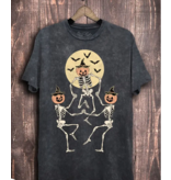 Pumpkin Skeletons Graphic Tee