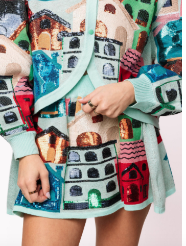 Queen of Sparkles Multi House Skirt