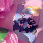 Vintage Inspired Cutie Lamb Earrings