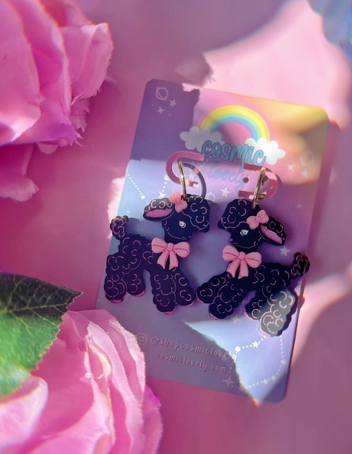 Vintage Inspired Cutie Lamb Earrings