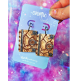 Witchcraft Book Earrings