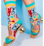 Jaws 50th Anniversary Sheer Crew Sock