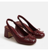 Diane Slingback Ballet Heel Chainti  Patent