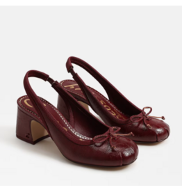 Diane Slingback Ballet Heel Chainti  Patent