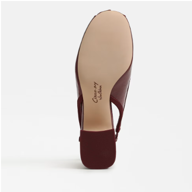 Diane Slingback Ballet Heel Chainti  Patent