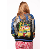 Queen of Sparkles Christmas Taxi NYC Sweatshirt