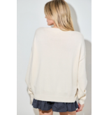 Cream Dachshund Sweater