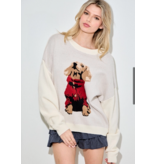 Cream Dachshund Sweater