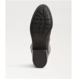 Sam Edelman Penny Leather Riding Boot Brown Plaid Fabric/Leather