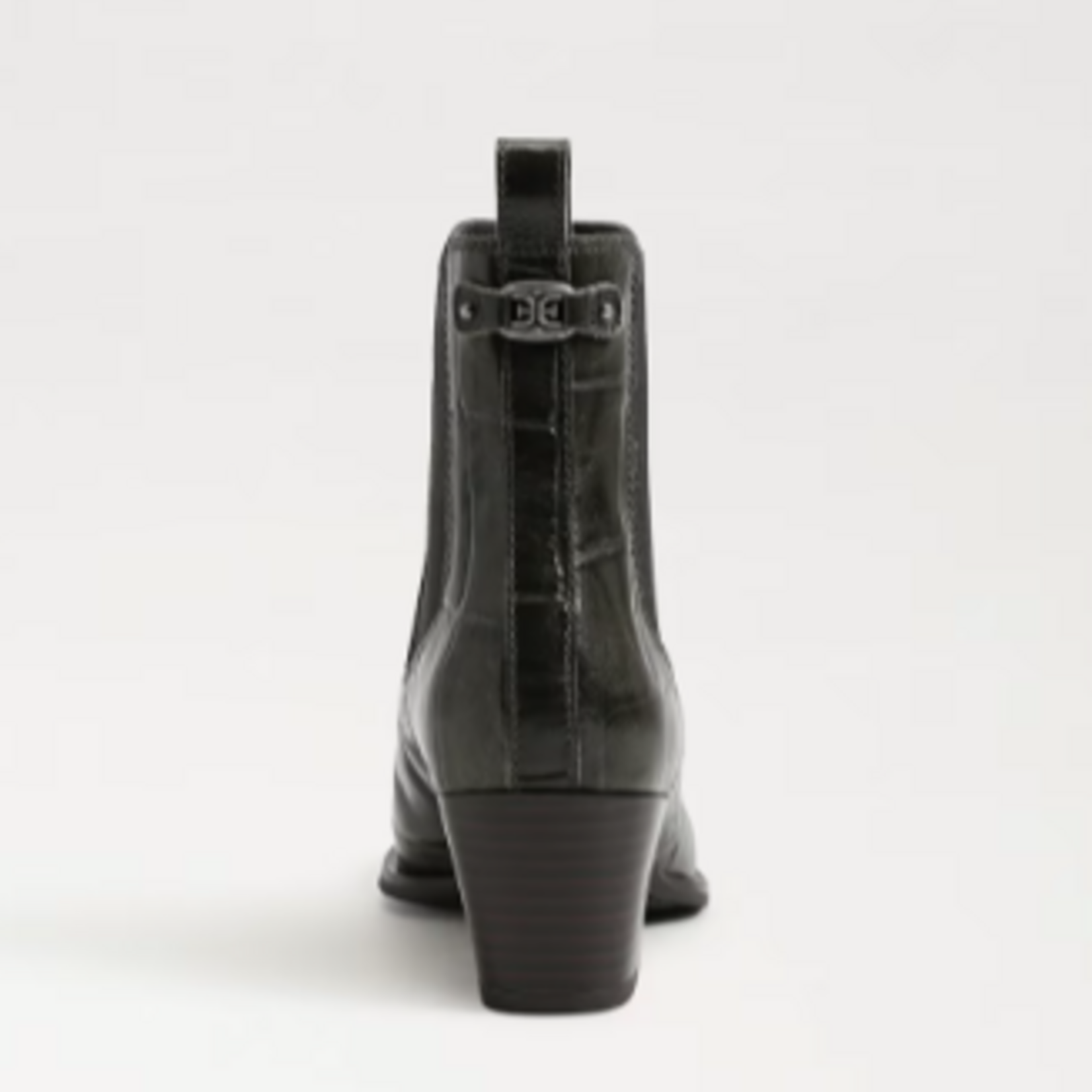 Sam Edelman Ashtyn Ankle Bootie Deep Olive Croco