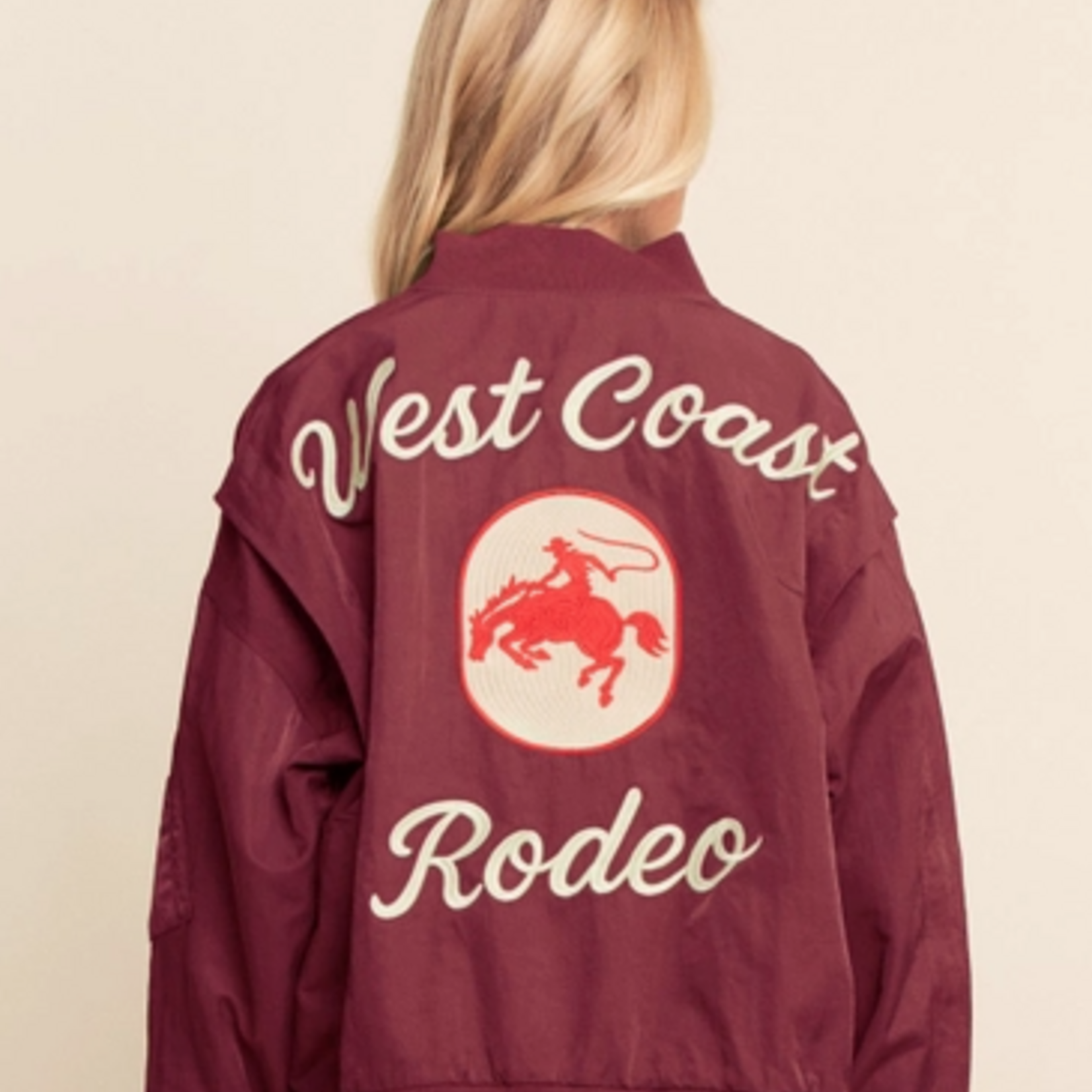 West Coast Rodeo Embroidered Bomber