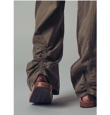 Drawstring Waist Wide-Leg Relaxed Pants