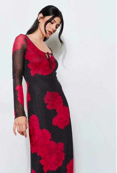 Shiloh Maxi Dress - Polkadot, Floral, Night Out