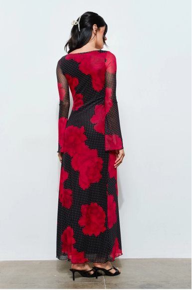 Shiloh Maxi Dress - Polkadot, Floral, Night Out