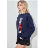 Navy Schnauzer Sweater