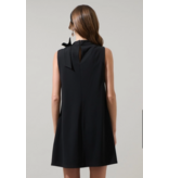 Sugar Lips Pamelda Bow Shift Mini Dress