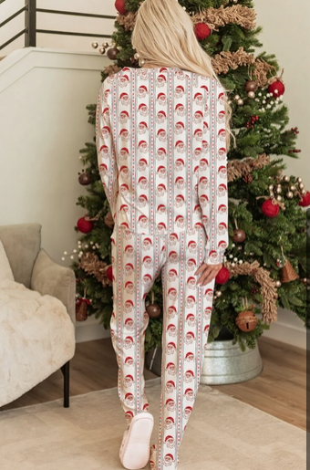 Santa Striped  Lounge Set
