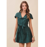 TCEC Huntress Scalloped Collar Dress