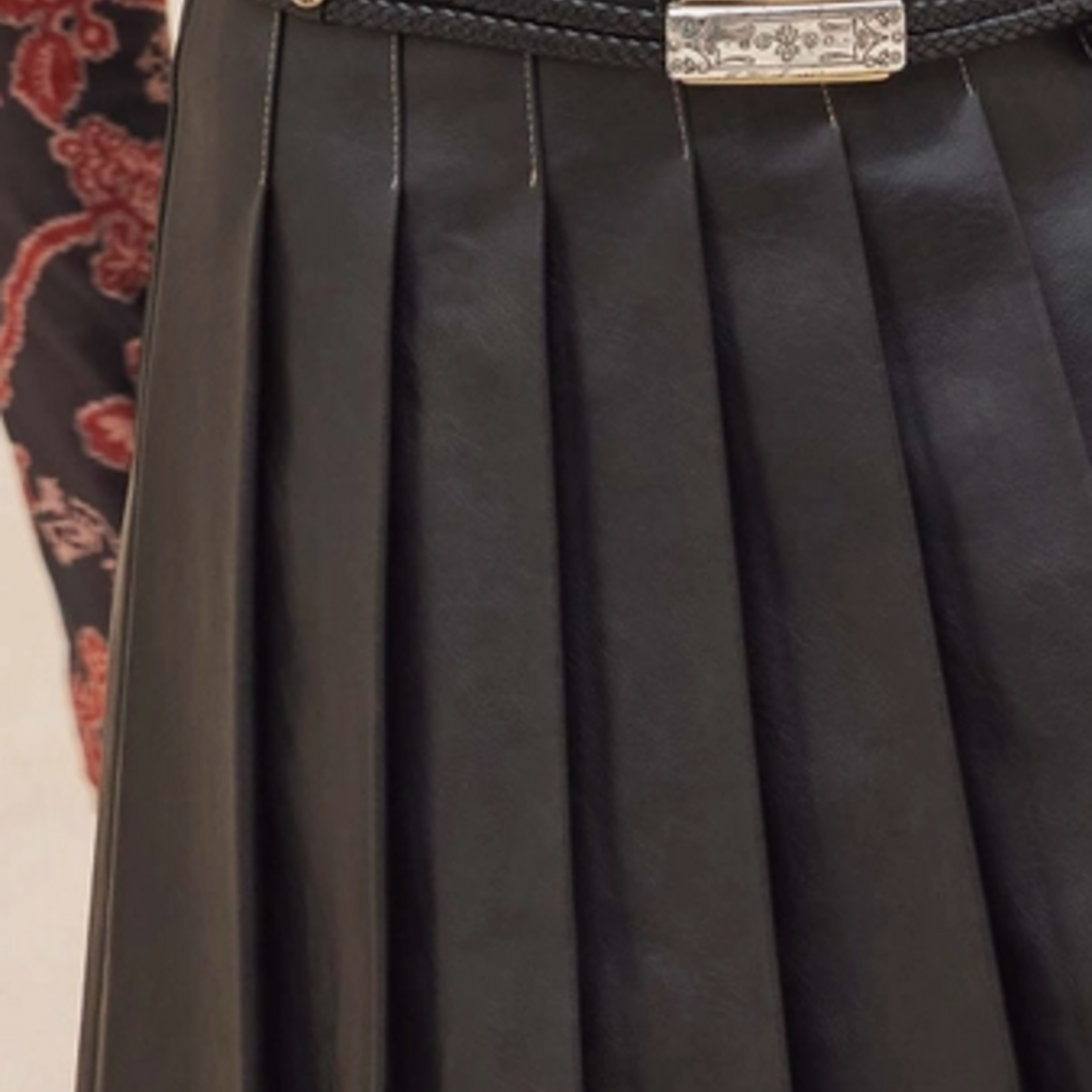 Zora Pleated Mini Skirt